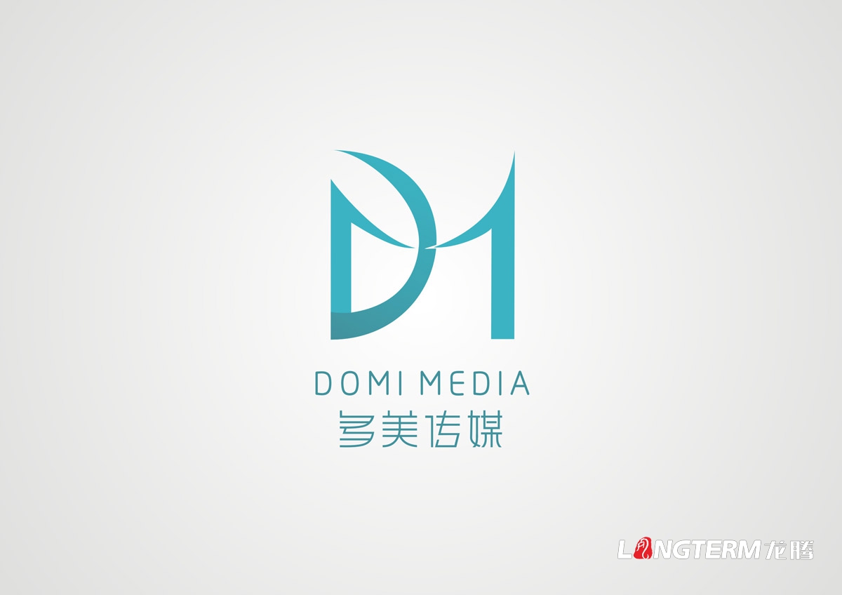 多美時代文化傳媒公司LOGO設計|成都傳媒多媒體文化企業VI視覺形象識別系統設計