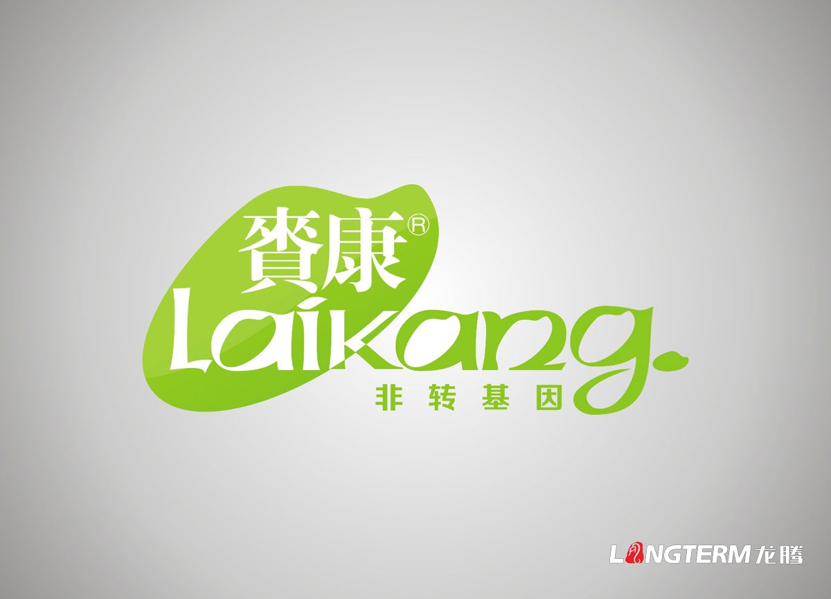 賚康大米LOGO設計|大米品牌VI視覺形象設計|大米產品商標標志設計
