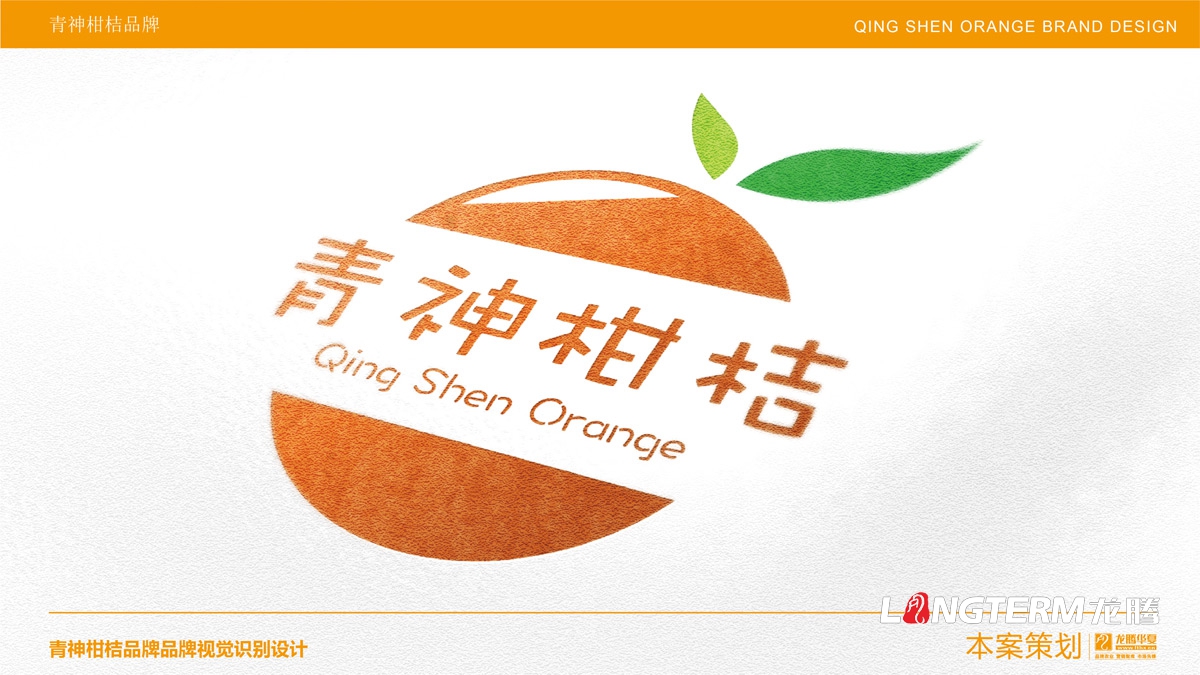 青神椪柑視覺品牌設計_眉山水果LOGO標志及形象包裝設計方案