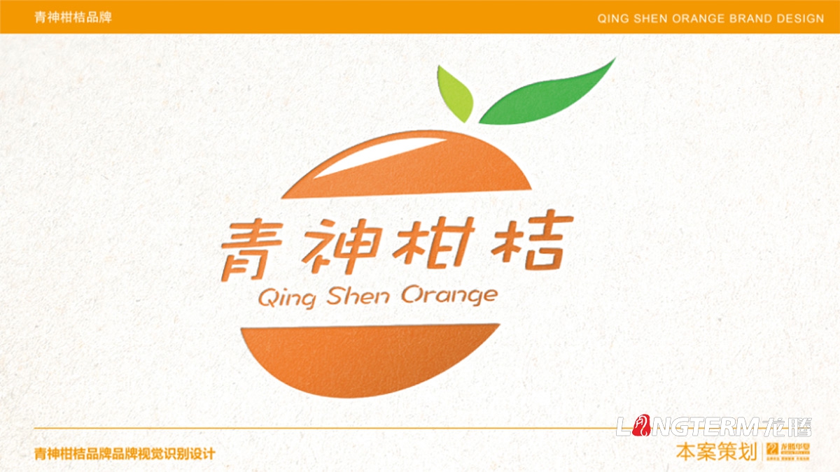 青神椪柑視覺品牌設計_眉山水果LOGO標志及形象包裝設計方案