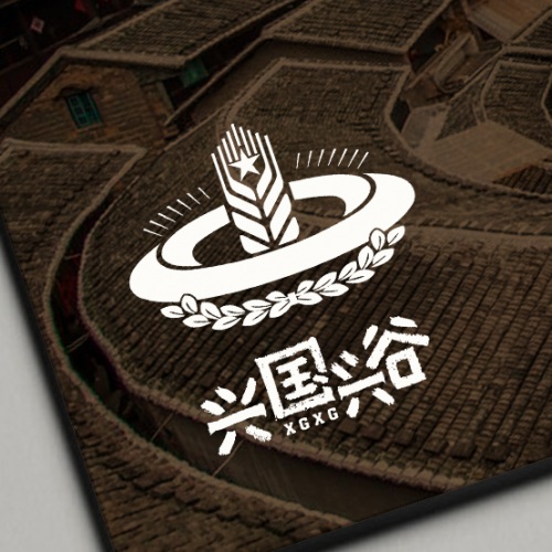 VI設計-本次為興國興谷農業發展有限公司LOGO標志設計_農業科技公司品牌視覺形象標志設計
