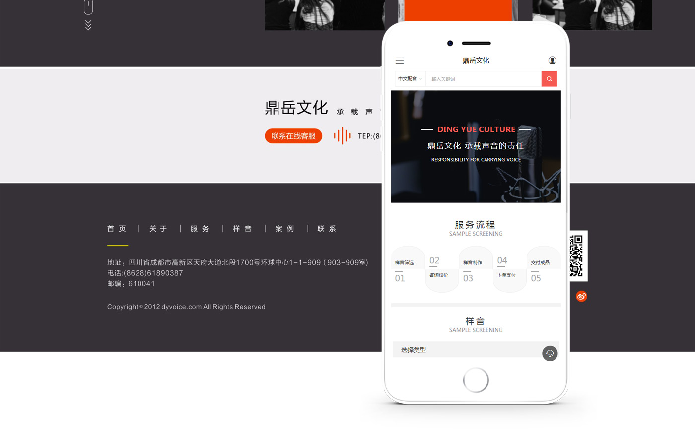 鼎岳文化網站設計_四川鼎岳文化傳播有限公司高端網站制作