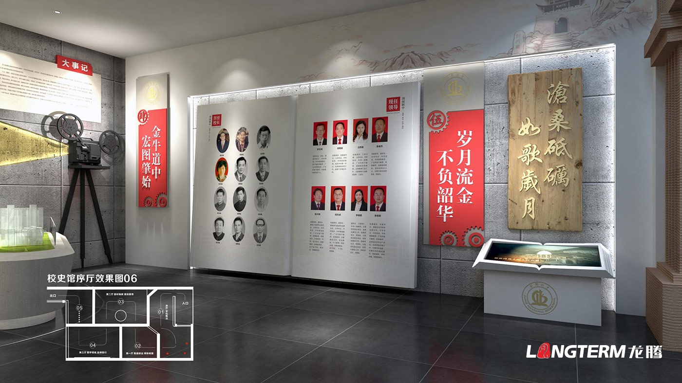 成都校史館設計公司_小學、初中、職中、高中、大學院校校慶史館策劃、設計的問題匯總